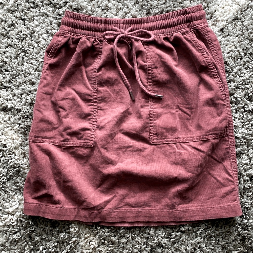 Loft corduroy skirt
